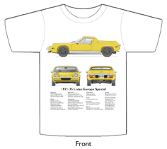 Lotus Europa Special 1971-75 T-shirt Front